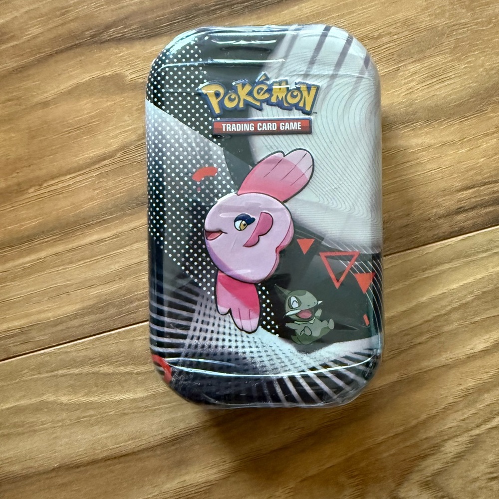 Pokemon Black Bolt White Flare Tin Sealed